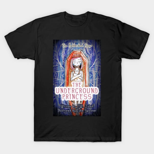 The Underground Princess Cover T-Shirt by JWZ